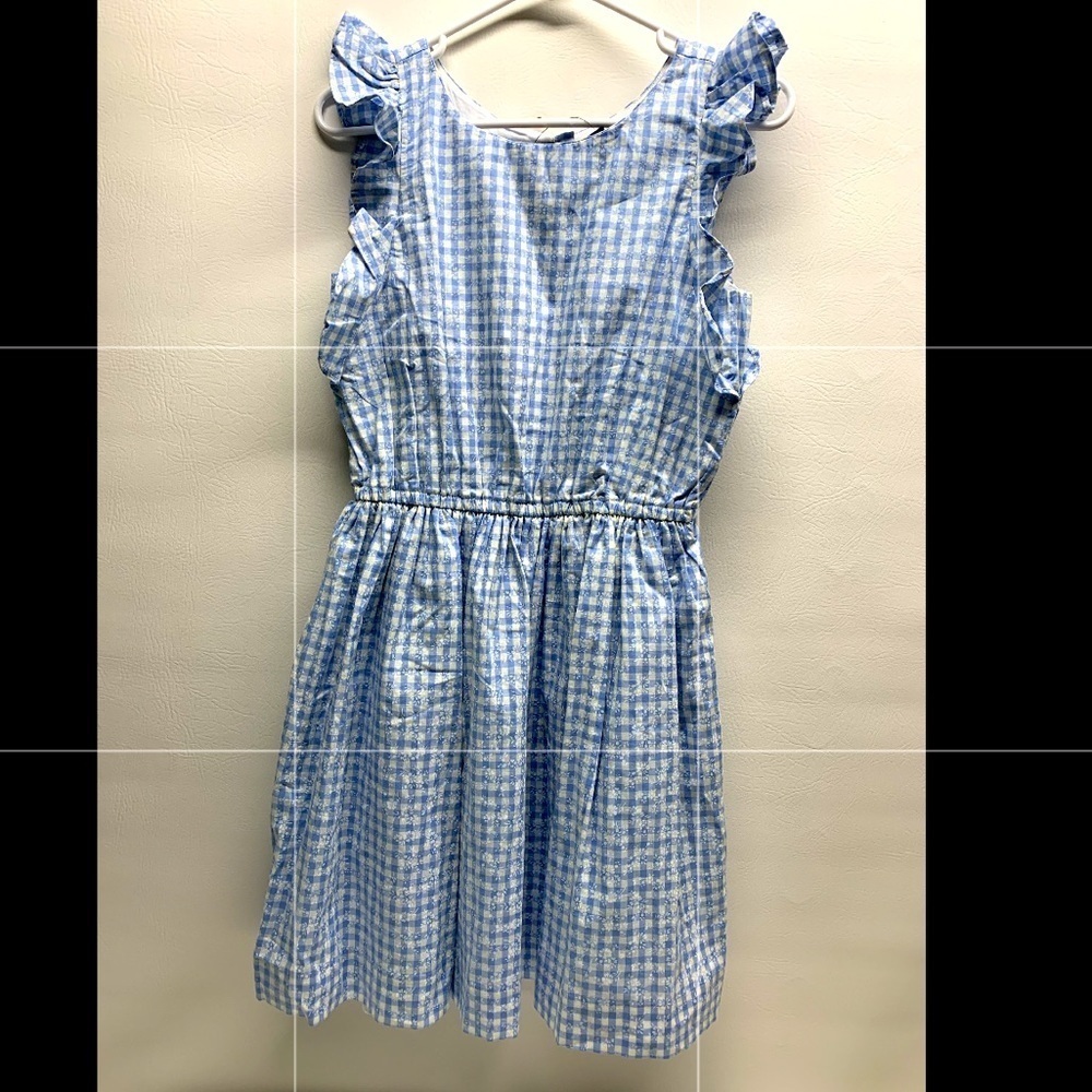 Polo Ralph Lauren girls floral dress size 16 NWT BLUE